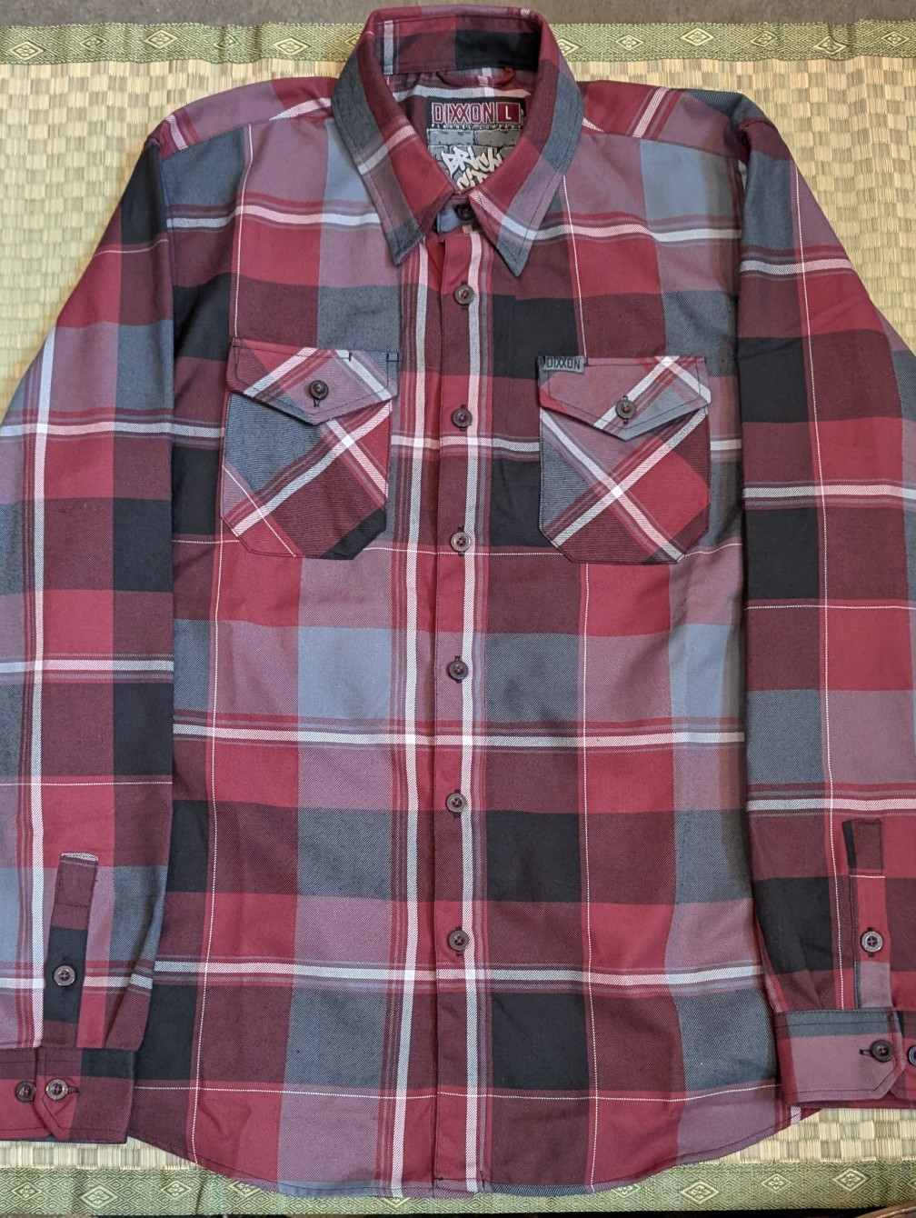 Dixxon Brick City Flannel Men's Size Large